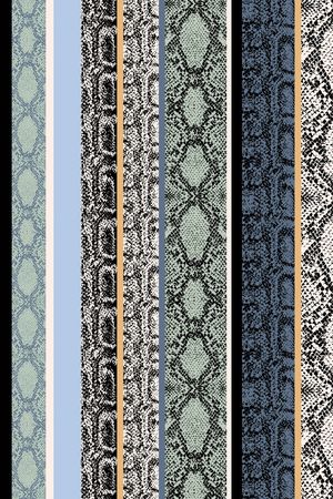 蛇纹印花华亿平台图片