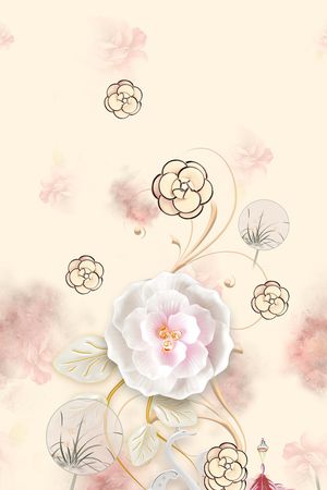 连衣裙印花华亿平台图片