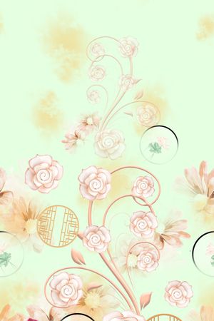 连衣裙印花华亿平台图片