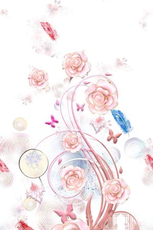 连衣裙印花华亿平台图片