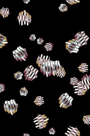 几何印花华亿平台图片