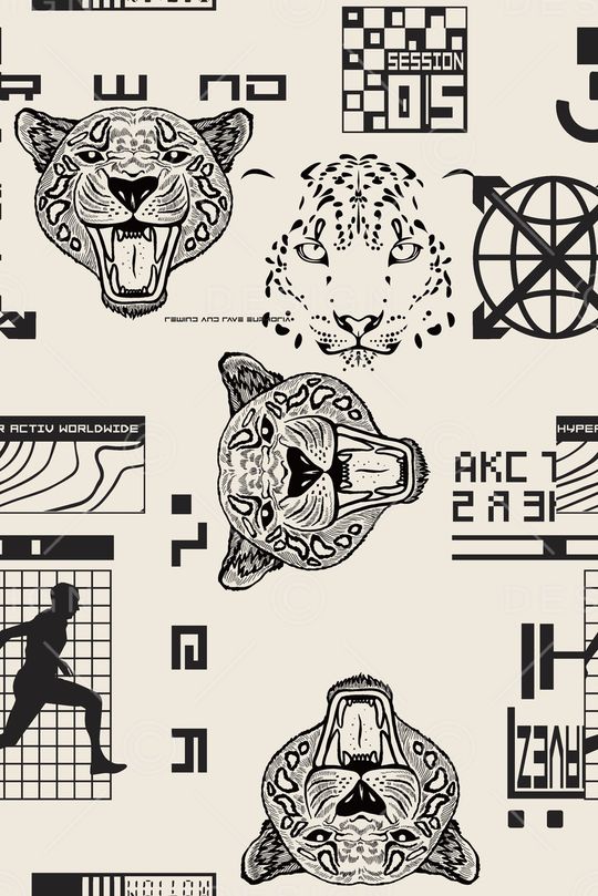 几何印花华亿平台图片