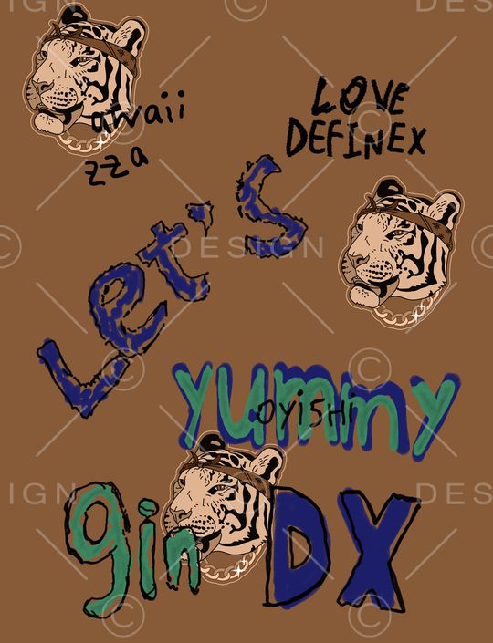 线条画印花华亿平台图片