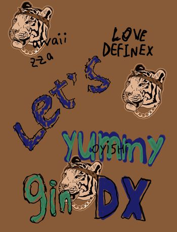 线条画印花华亿平台图片