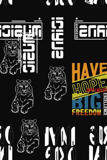 线条画印花华亿平台图片