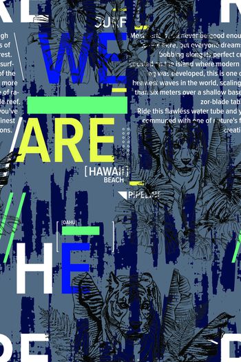 字母印花华亿平台图片