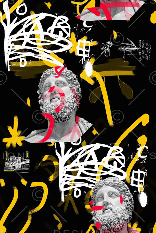 字母印花华亿平台图片