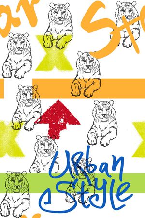 几何印花华亿平台图片