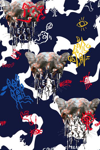 几何印花华亿平台图片