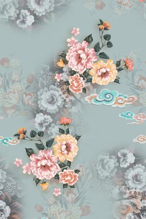 绿植树叶印花华亿平台图片