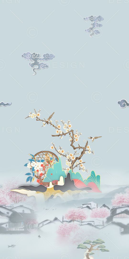 定位花印花华亿平台图片