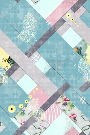 几何印花华亿平台图片