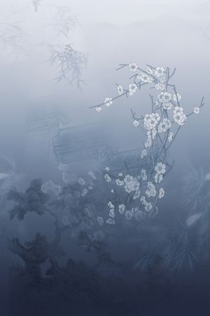 民族花卉印花华亿平台图片