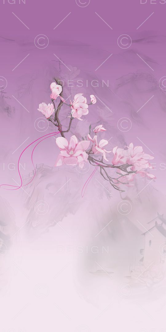 民族花卉印花华亿平台图片