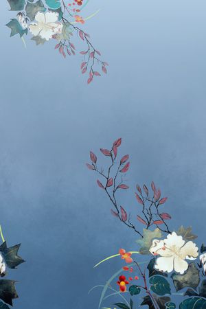 民族花卉印花华亿平台图片