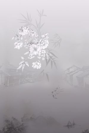 民族花卉印花华亿平台图片