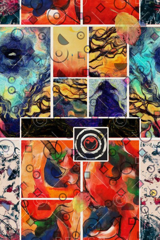 几何印花华亿平台图片