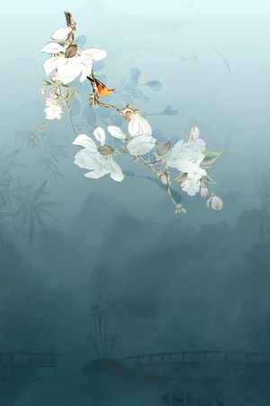 民族花卉印花华亿平台图片