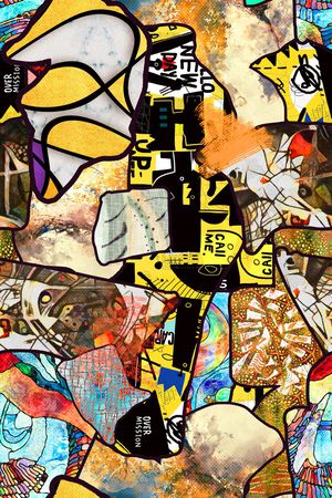 几何印花华亿平台图片