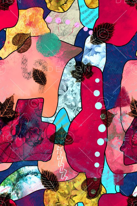 几何印花华亿平台图片