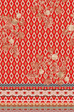 几何印花华亿平台图片