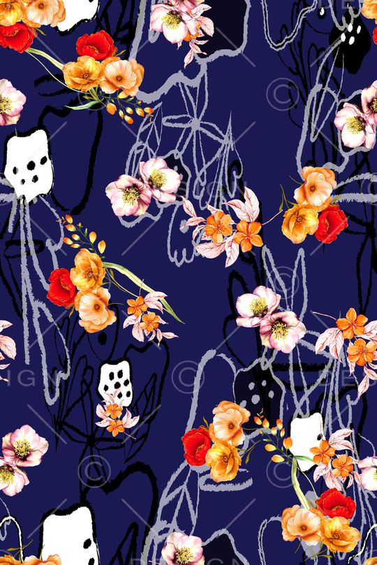 绘画印花华亿平台图片