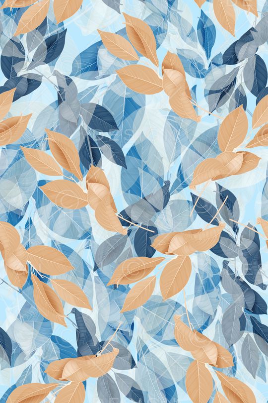 抽象花卉印花华亿平台图片