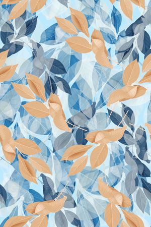 抽象花卉印花华亿平台图片