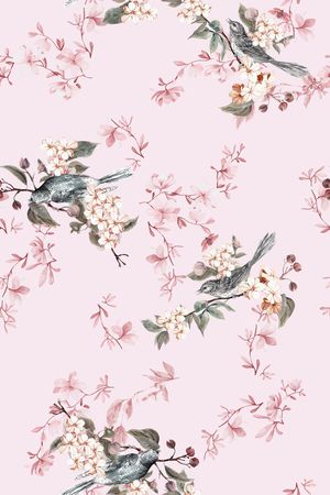 绿植树叶印花华亿平台图片