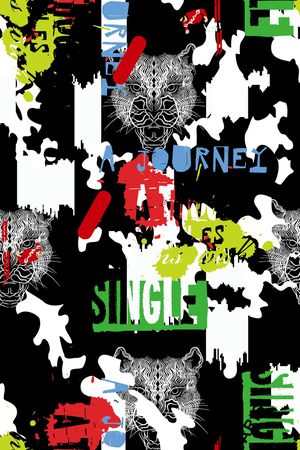 几何印花华亿平台图片