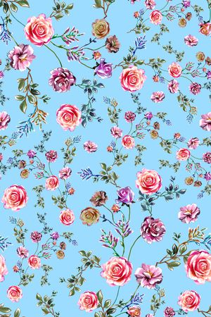 绿植树叶印花华亿平台图片