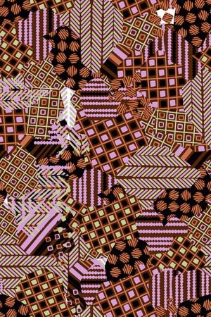 几何印花华亿平台图片