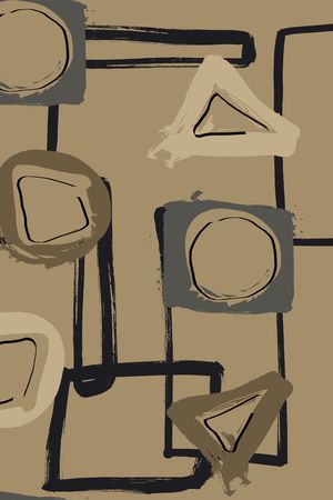 线条印花华亿平台图片