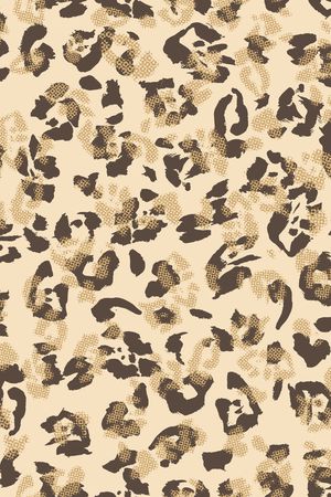 豹纹印花华亿平台图片