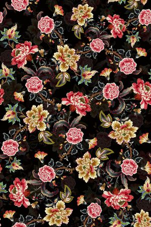 绿植树叶印花华亿平台图片