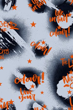 涂鸦印花华亿平台图片