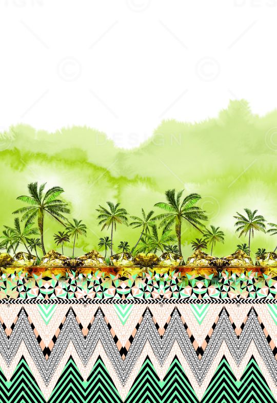 几何印花华亿平台图片