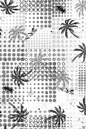 几何印花华亿平台图片