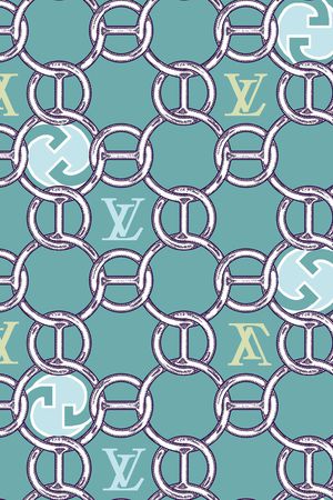 线条印花华亿平台图片