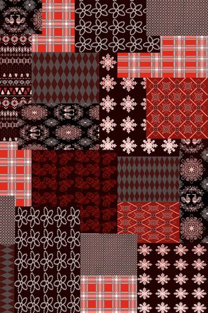 几何印花华亿平台图片