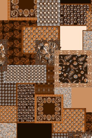 几何印花华亿平台图片