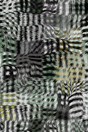 几何印花华亿平台图片