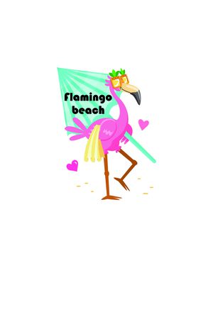 火烈鸟印花华亿平台图片