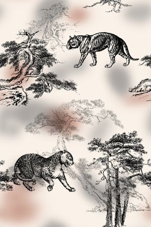 老虎印花华亿平台图片