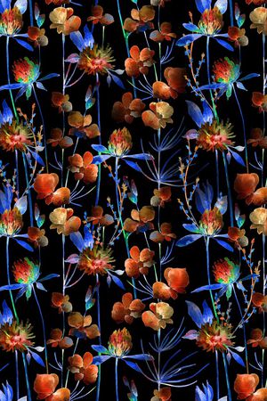 绿植树叶印花华亿平台图片