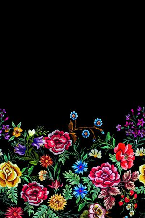 女装定位花印花华亿平台图片