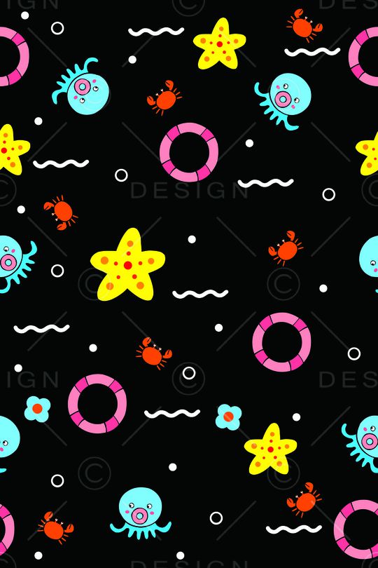 二方连续印花华亿平台图片