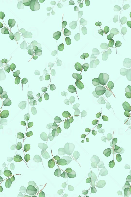 绿植树叶印花华亿平台图片