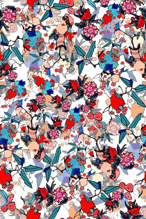 几何印花华亿平台图片