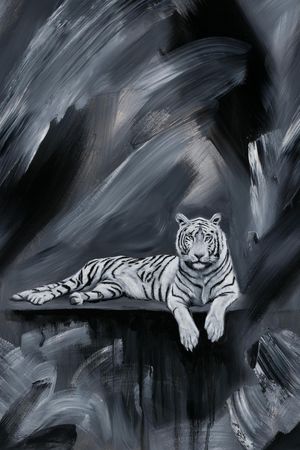 老虎印花华亿平台图片